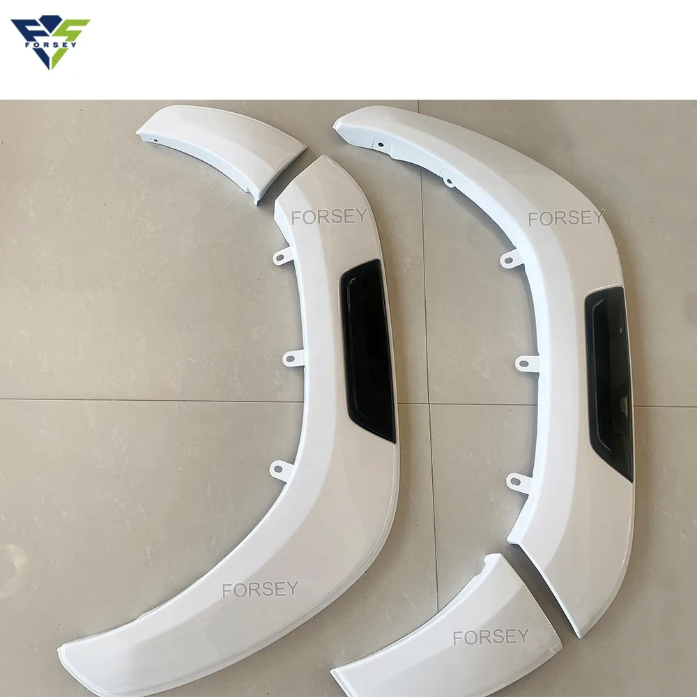 Forsey Exterior Auto Parts Fender Flare Plate Cover Fit For Hilux Revo Rocco 2021