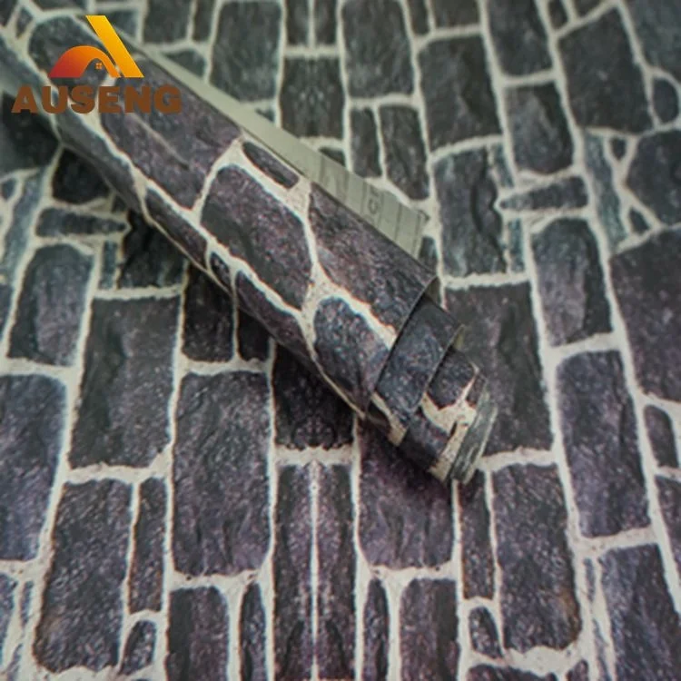 3D Marble Pattern Sticker Cover Roll Papel De Parede Autoadesivo Vinyl Sticker Roll Adhesive Wall Paper Rolls Wallpaper