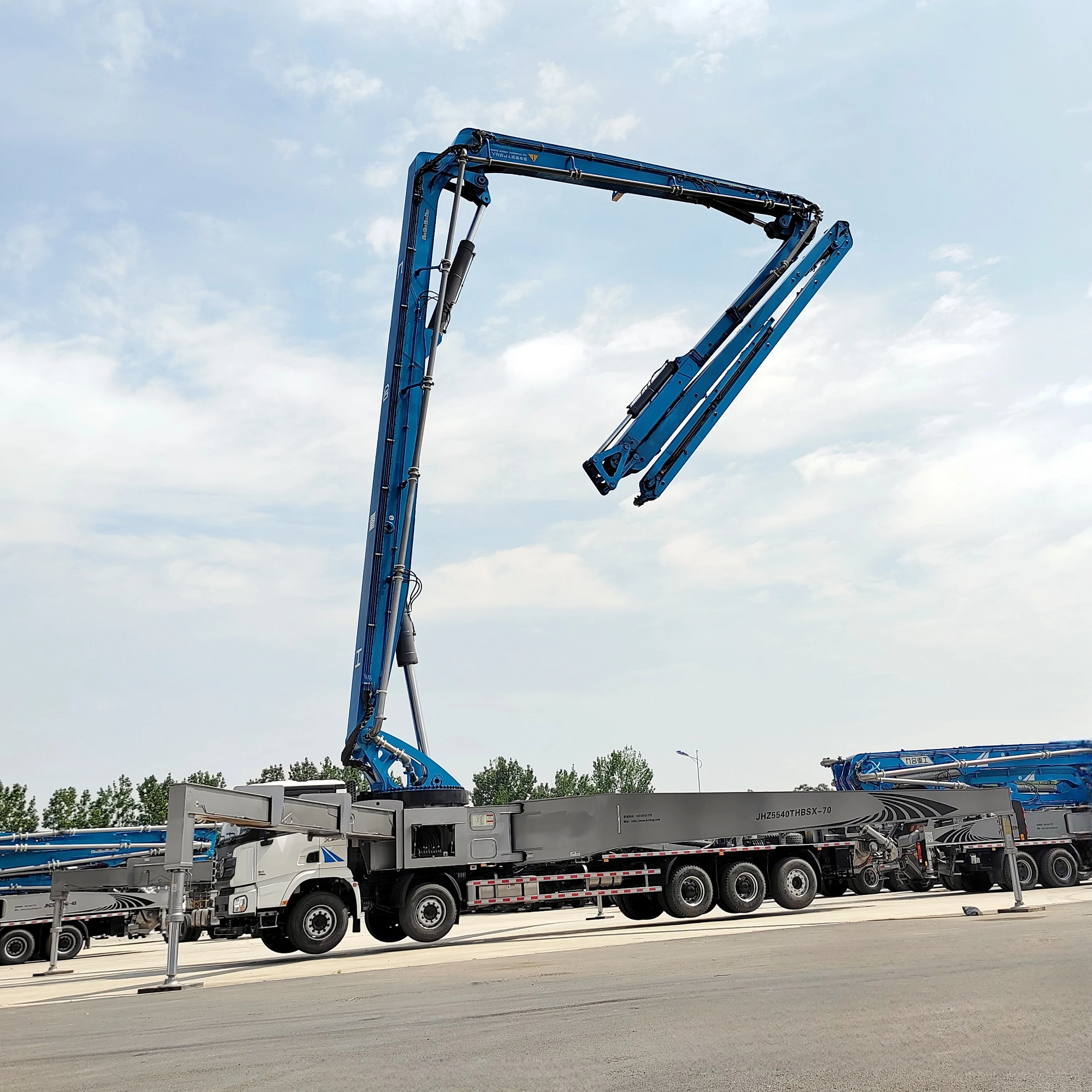 Factory JIUHE 37m 52m 58m 62m 70m Truck Mounted Concrete Pump Cheap Price Concrete Pump Machinery Truck