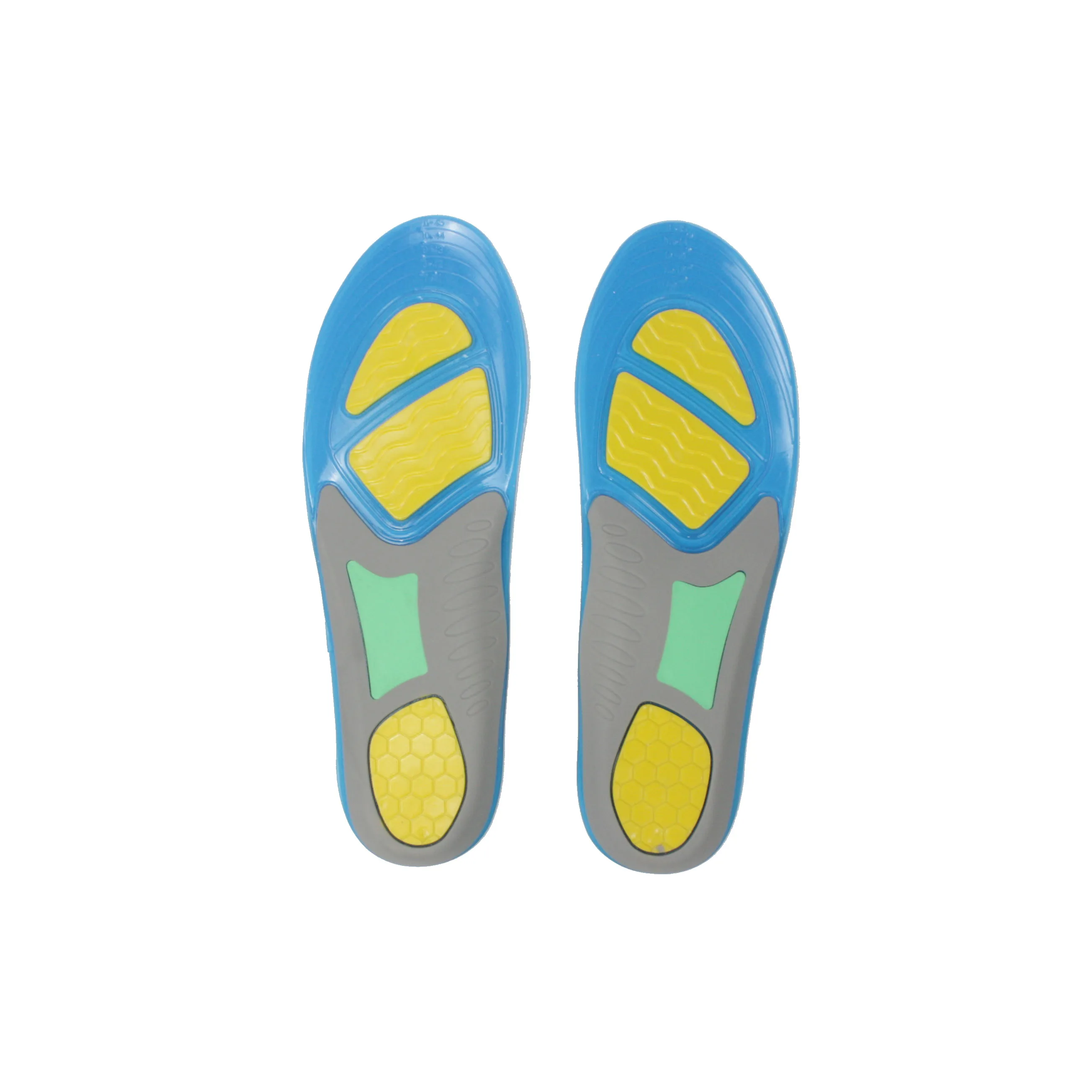 Running sports soft and comfortable shock-absorbing non-slip breathable TPE gel insole
