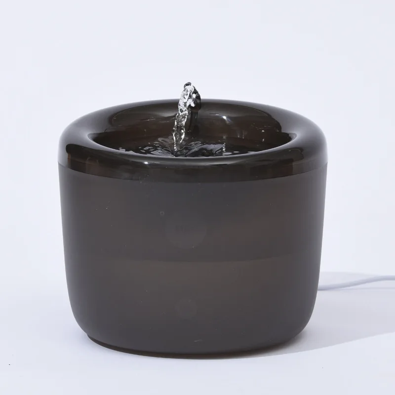 1.6L Cat Water Fountain Filter Automatic Sensor Drinker For Cats Feeder Pet Water Dispenser Auto Drinking Fountain For Cats