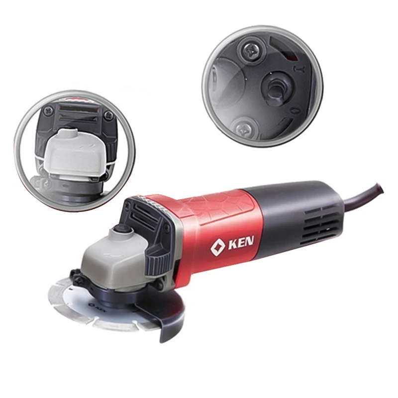 China prescott electric 750w 100mm handle angle grinder