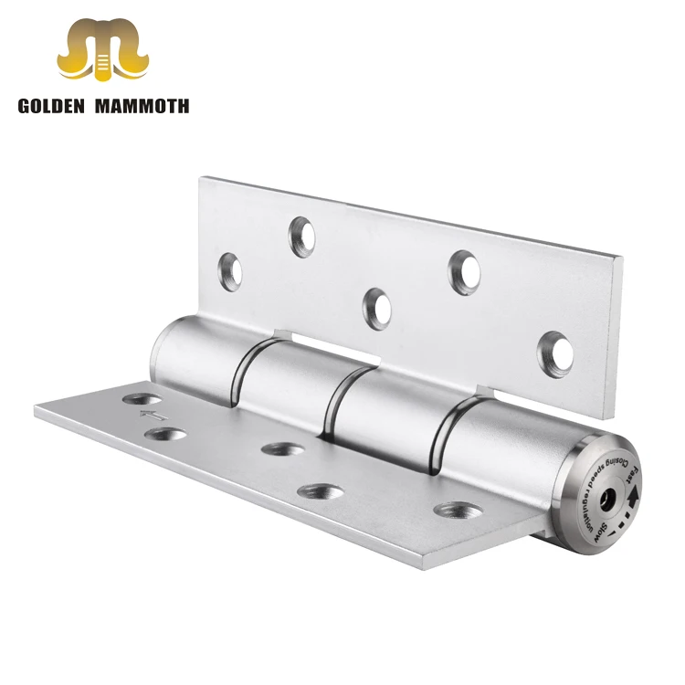 
Keep Silent stainless Steel Hydraulic Automatic Soft Closing E-type Door Hinges with Damping Buffer Function 