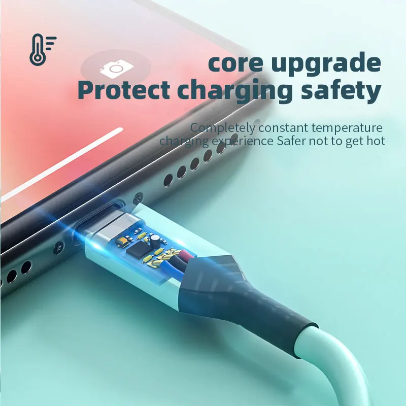 USB Cable For iPhone 14 13 12 11 Pro Max XR XS 8 7 6s 5 Plus LED Fast Charging Wire For iPhone Charger Charging Cable Cord 2M