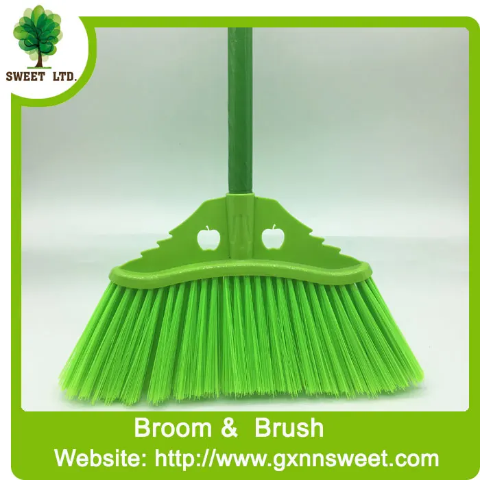 Long wooden broom brush and dry wet mop household cleaning tools