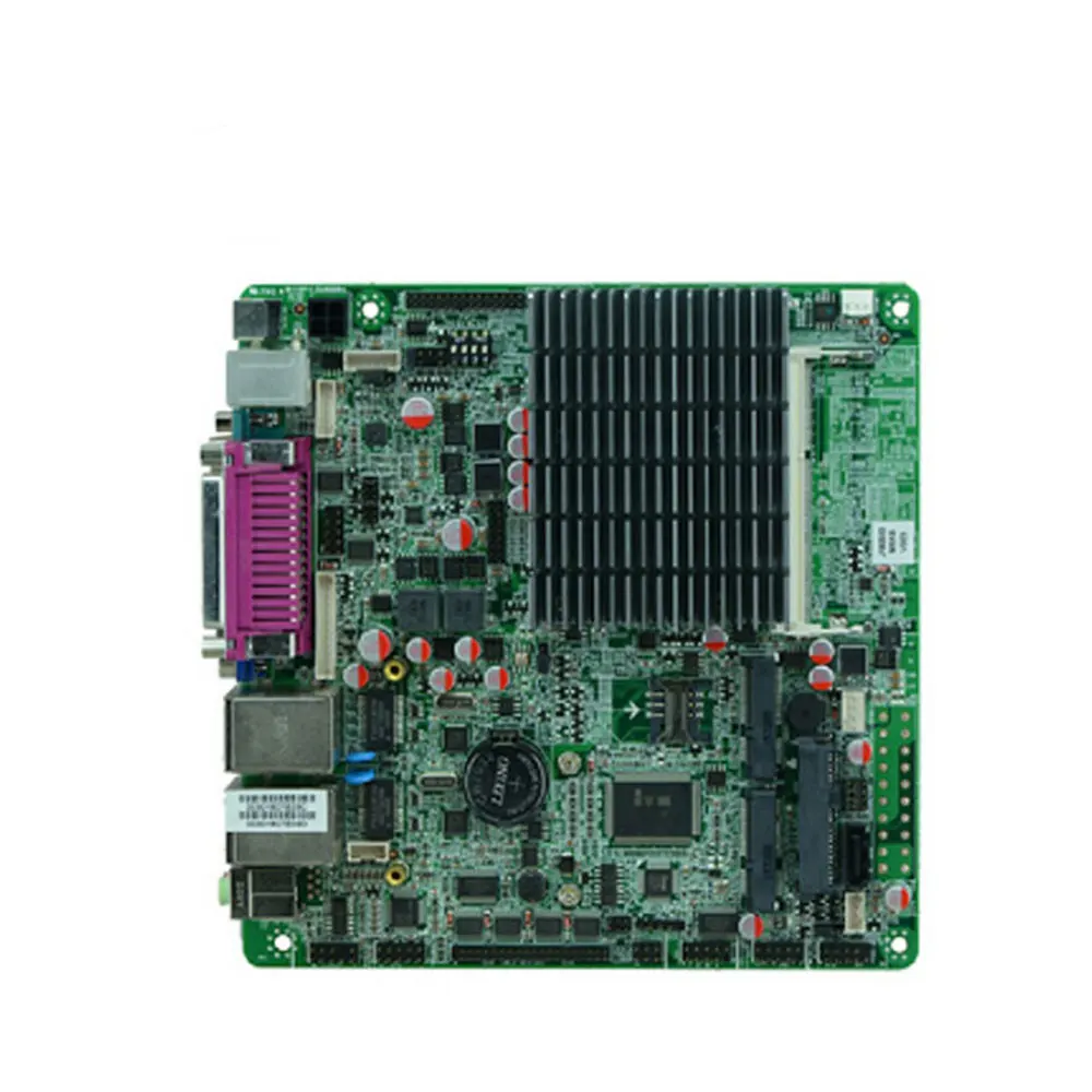 
Based On Bay Trail SOC Platform Motherboard With Onboard Cpu Mini Itx Mainboard with J1800 CPU Fanless Designed 