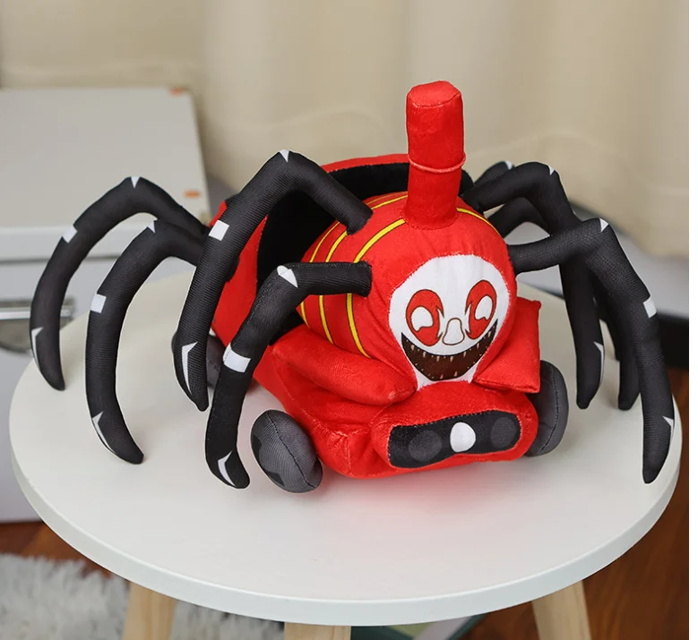 New In Stock 8/10 ' Soft Stuffed Cartoon Choo-Choo Charles Plush Toy