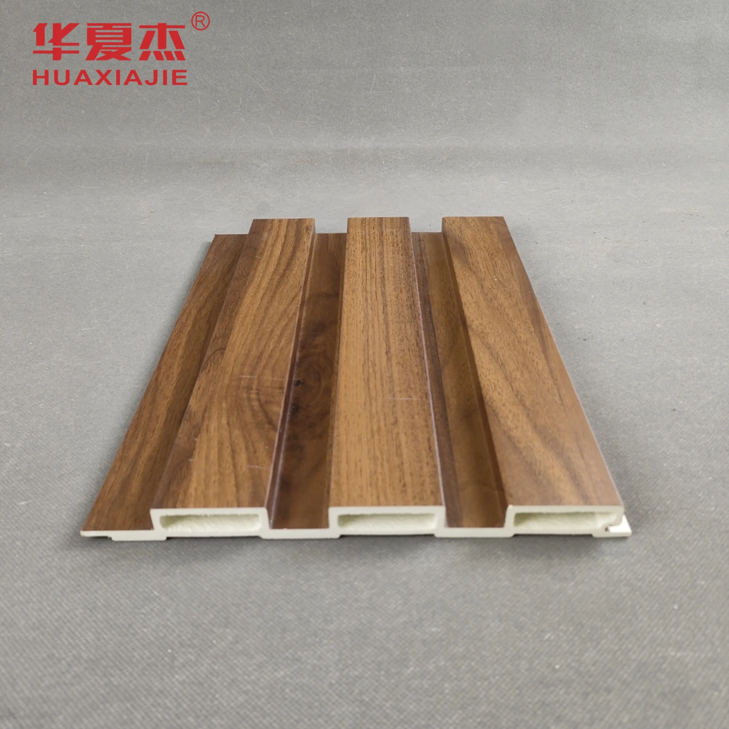 High quality wpc fluted wall panel laminated wall wpc panels waterproof indoor decoration