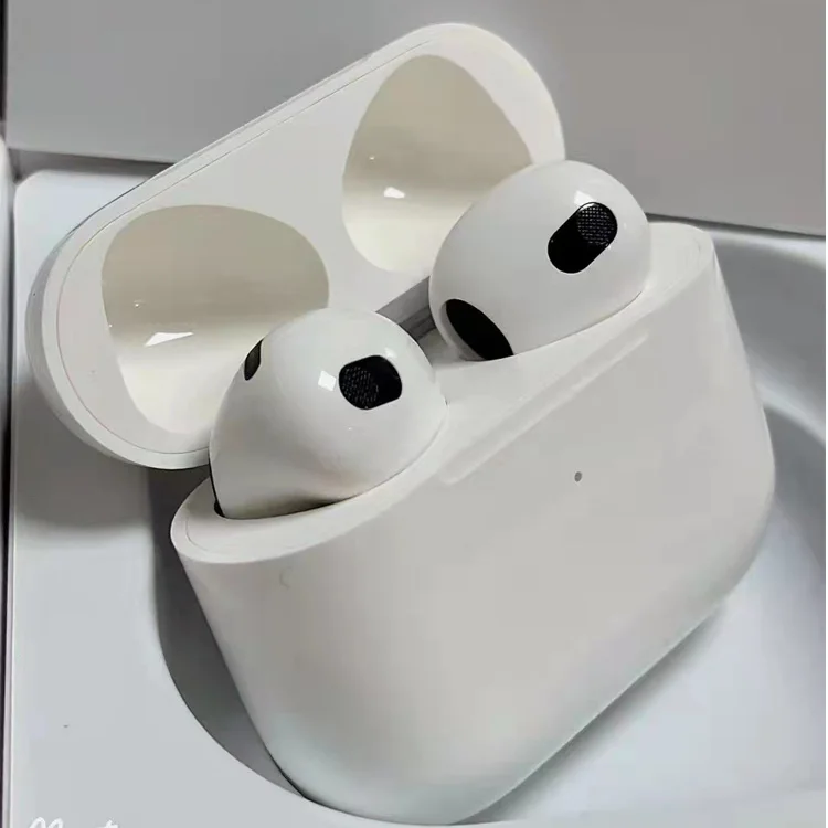 Лучший Качественный оригинальный бесплатный образец Amazon с коробкой логотипа airpoding pro шумоподавление 1:1 Gen 2 Air 3 pro 2 Pods беспроводные наушники