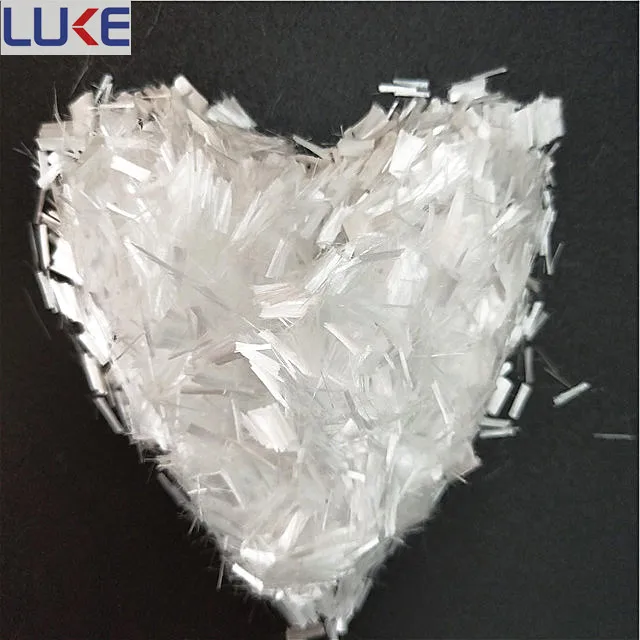 Polypropylene Fibers PP Stable Fiber for Concrete Synthetic Staple Fibers 3 mm- 19 mm