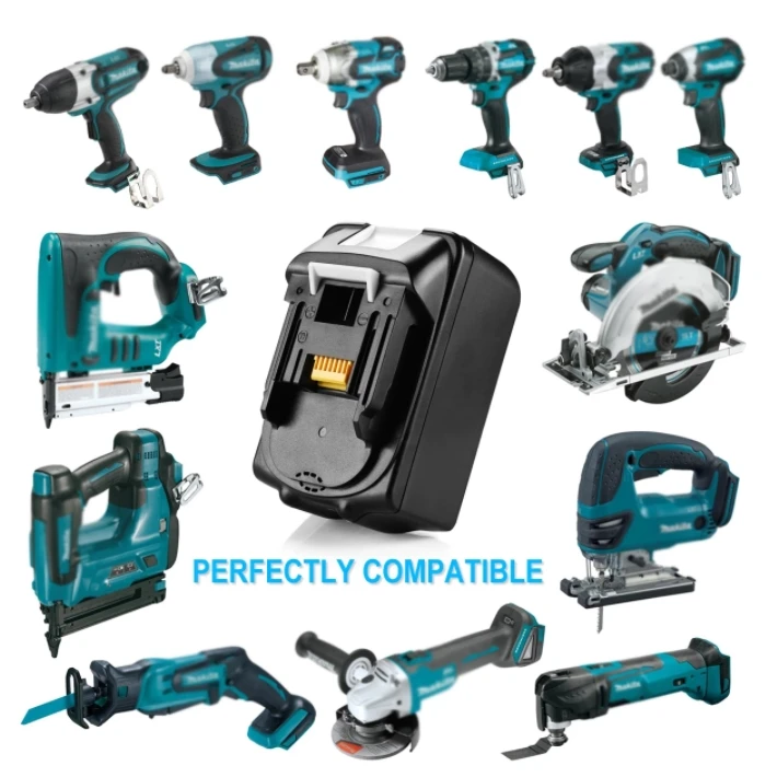 BL1860 Rechargeable Battery 18 V 6000mAh Power Tool Lithium Ion Battery For Makita