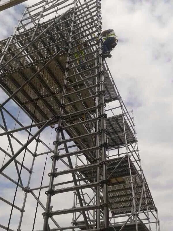 Allround Layher Ringlock Scaffolding System For Building Work