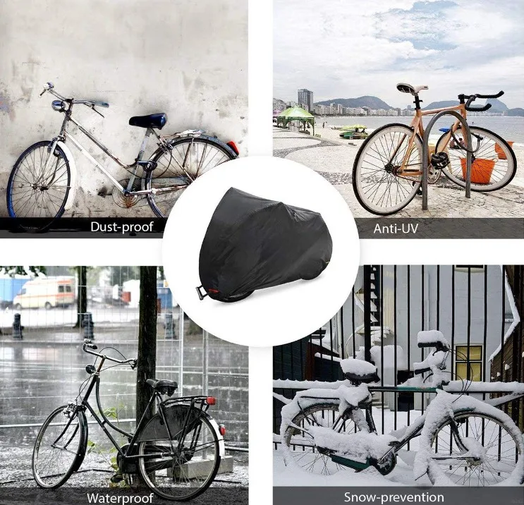Waterproof Universal Outdoor UV Protector Motor Cycle Bike Rain Dustproof Scooter Covers