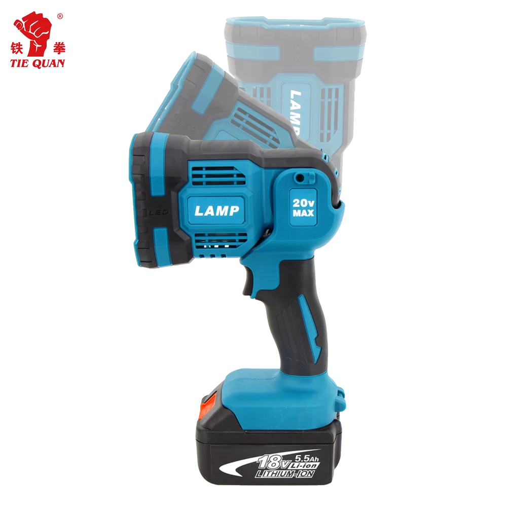 Outdoor Lithium Battery Rechargeable Dark Lighting Flashlight Spotlight LED Light