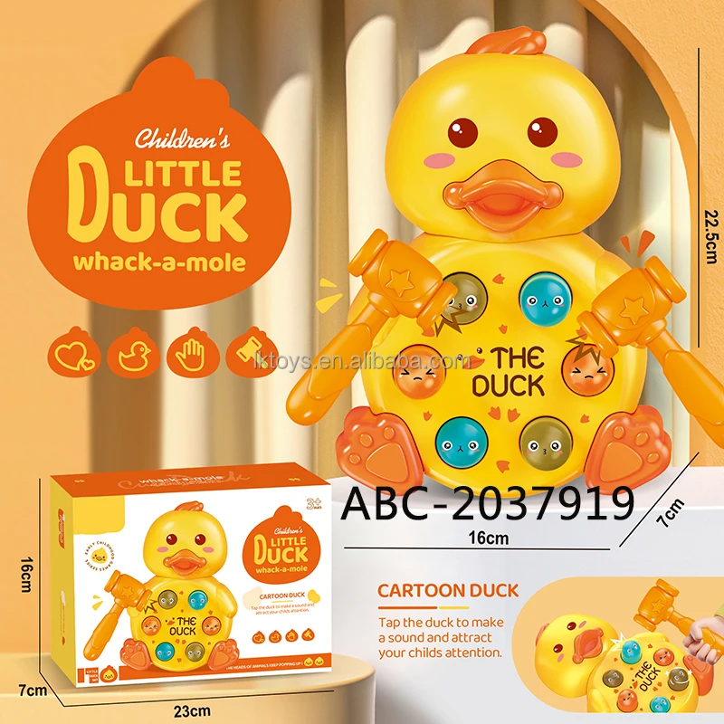 Lucky Toys Whack A Mole Game Toy Interactive Educational Pounding Toys with Music Learning Educational Gift Whack Mole Game