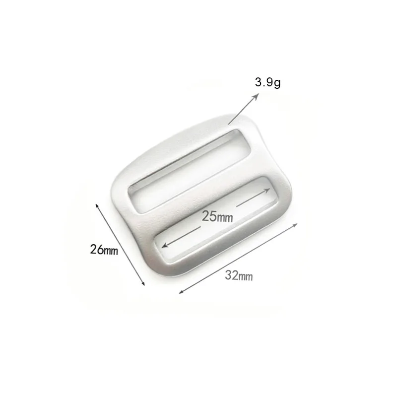 zinc alloy metal tri-glide slide metal buckle for backpack