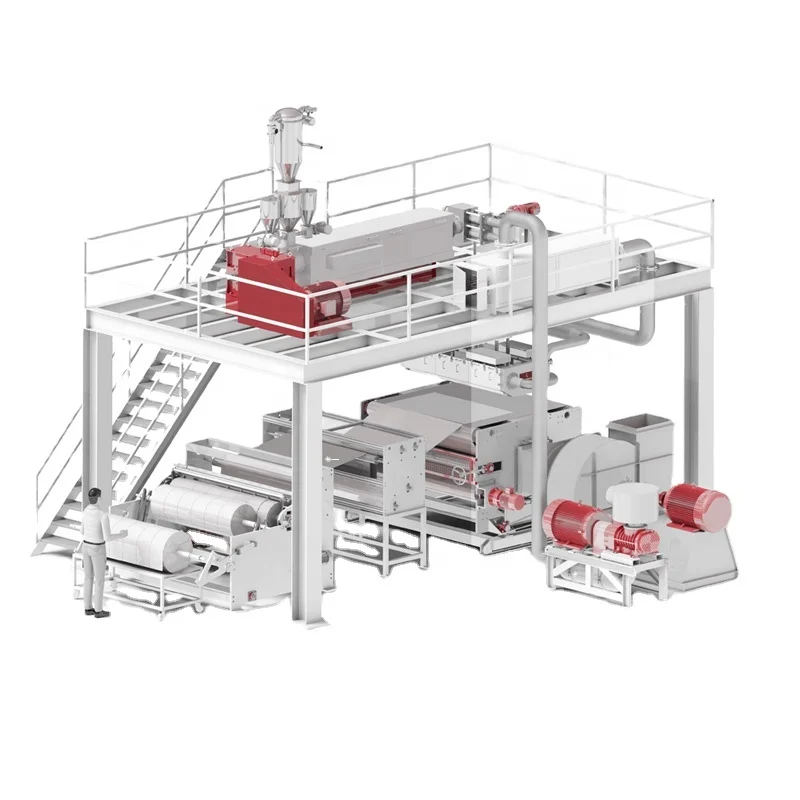Машина для изготовления нетканых материалов KH M pp meltblow spunbond/машина для изготовления нетканых материалов из Германии
