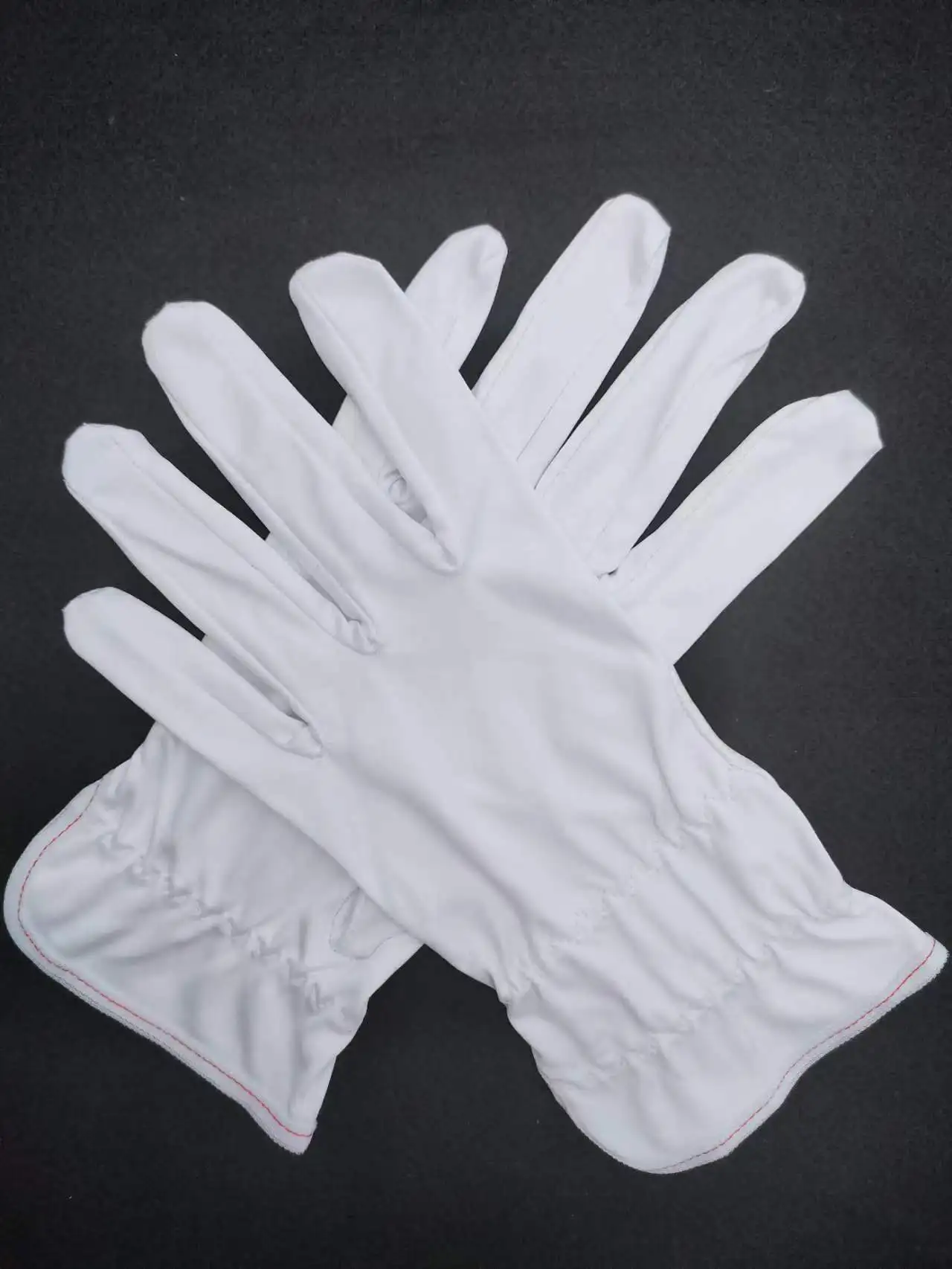 Microfiber Luxury Jewel Display Gloves Dustproof and Reusable Elastic Polishing for Watches and Jewelry Free Sample