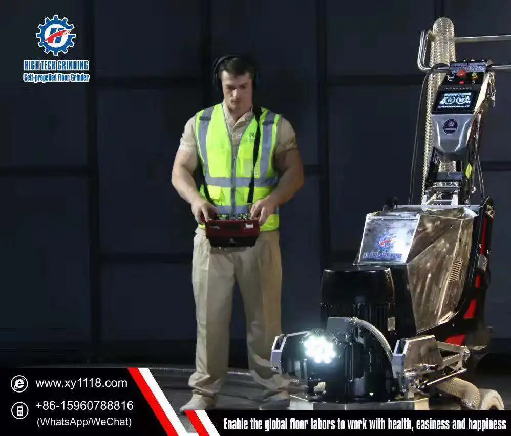 Hot Sales High Efficiency Intelligent Remote Control Floor Grinding Machine