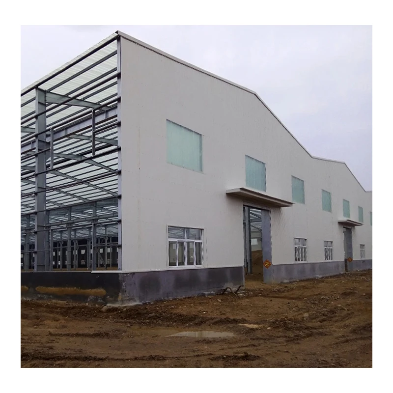 Li Xin Cheap Steel Frame Prefab Workshop Real Estate Metal Wide Span Steel Structure Prefabricated Buildings Warehouse
