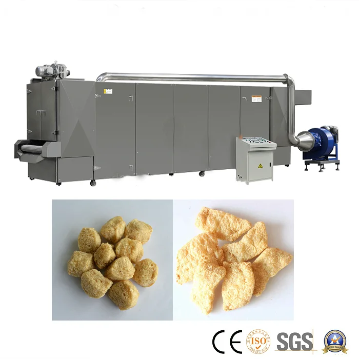 High Production Capacity Soy Protein Product Processing Machinery Textured Vegetable Protein Product Processing Machinery