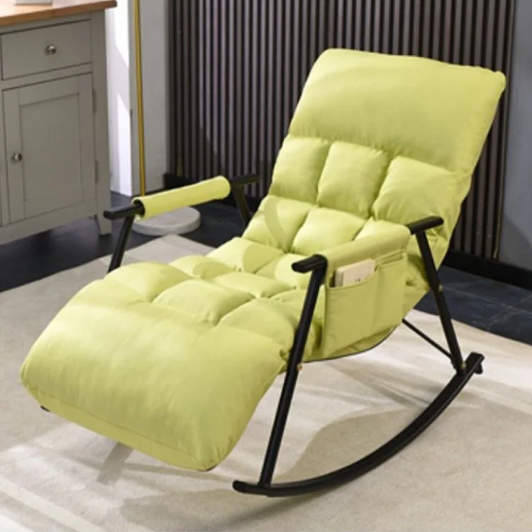 Light luxury adult rocking chair replacement parts camp folding rocking chair