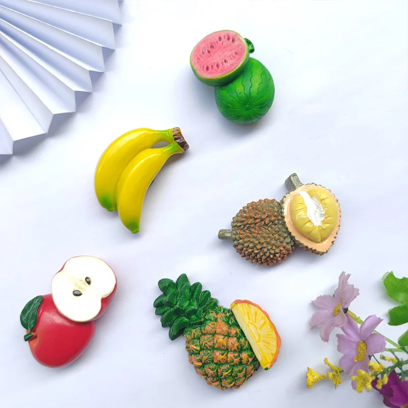 Hot selling personalized 3d resin automatic machine sticker fridge magnet