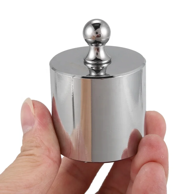 8Pcs 1000G Chrome Weight Set Calibrated Electronic Balance Palm Correction M2 Standard Weight