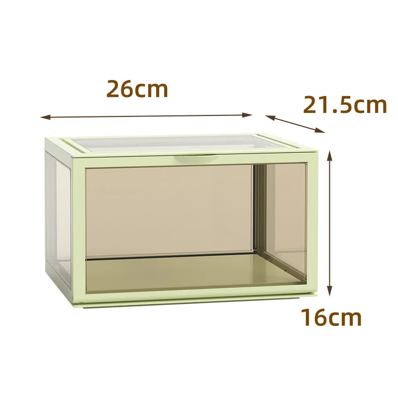 Front Transparent Plastic Shoe Case Sneaker Storage Clear Shoe Cases Transparent Acrylic Shoes Box Display