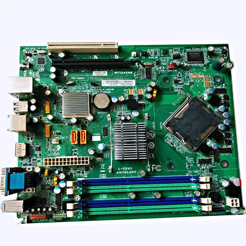 High quality for Lenovo for BTX Q45 motherboard MTQ45NK L-IQ45 A58 M58P M57 M8000s M8088s Board will test before shipping