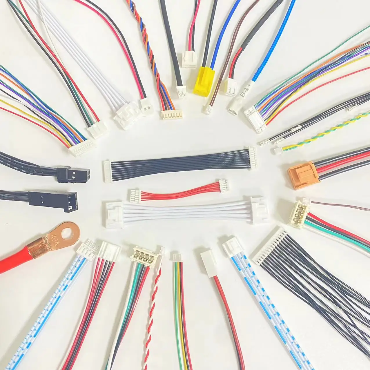 oem odm custom jst 2 3 4 5 6 7 8 9 10 11 12 13 pin male female connector zh 1.5mm pitch wire cable assembly wiring harness