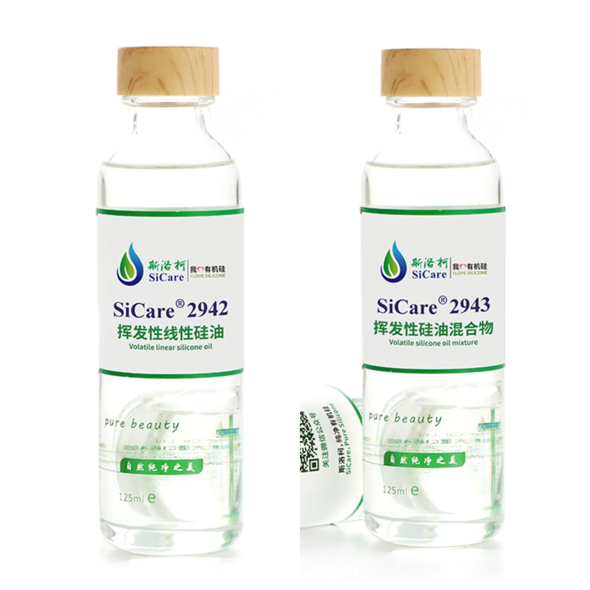 Sicare2943 Cyclopentasiloxane Alternative Cosmetics Raw Material DC2345 Silicone Oil Blend 100% Cololess Transparent Liquid 0.77