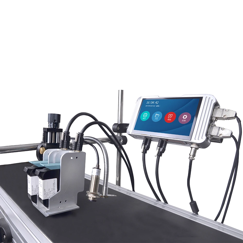 Factory direct sale TIJ online inkjet date code printer inkjet printer on bottle carton cloths printing machine digital machine