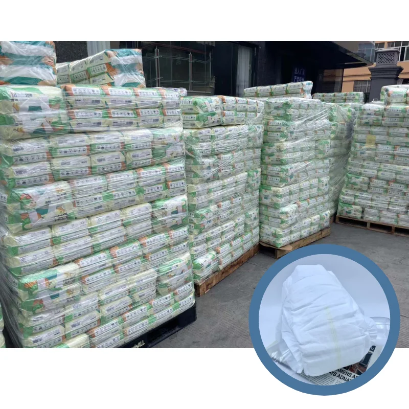 New Design A Grade Baby Diaper Pampersing Pull Up Nappy Rejected B Grade Reusable Waterproof Brand Baby Diaper