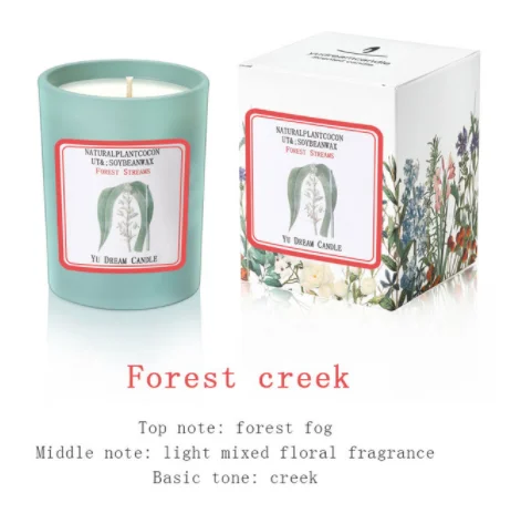 Professional Unique Style Aromatic Scented Candle Free of Smoke Low Carbon Home Decoration Aromatherapy Soy Wax Pillar