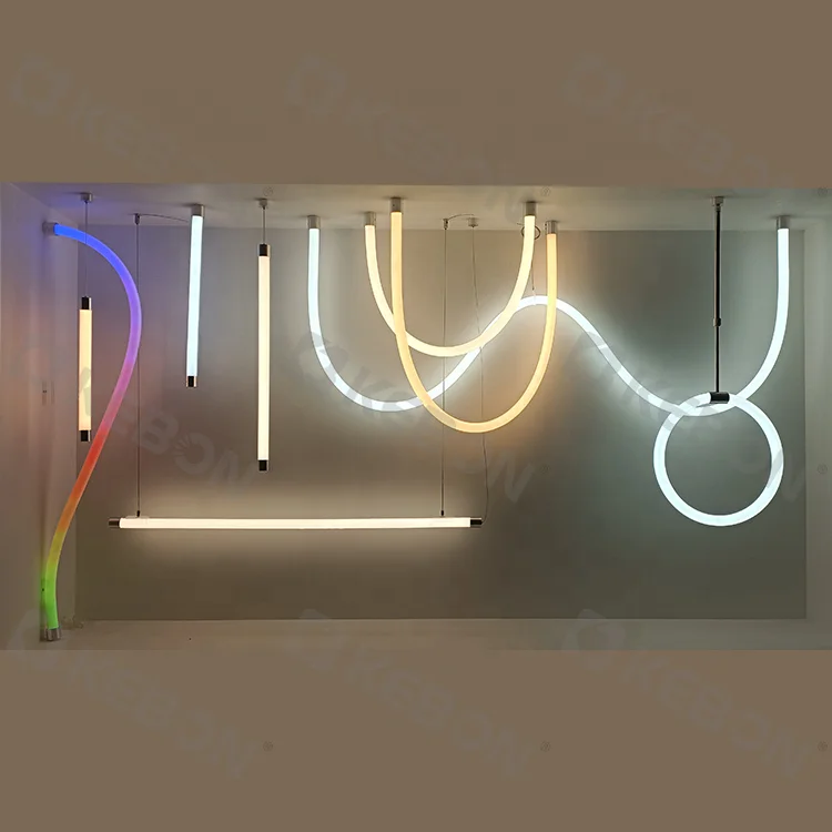 Hot Sale Neon Lamp With Full Accessories 360 Degree LED Flexible IP65 Waterproof 28mm Diameter Silicone Round Neon Tube Light