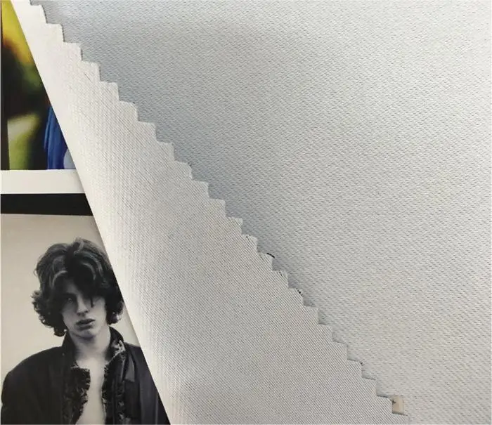 Black Back Display Fabric for Dye Sublimation Block-out Backdrops 260gsm polyester sublimation fabric for exhibition display