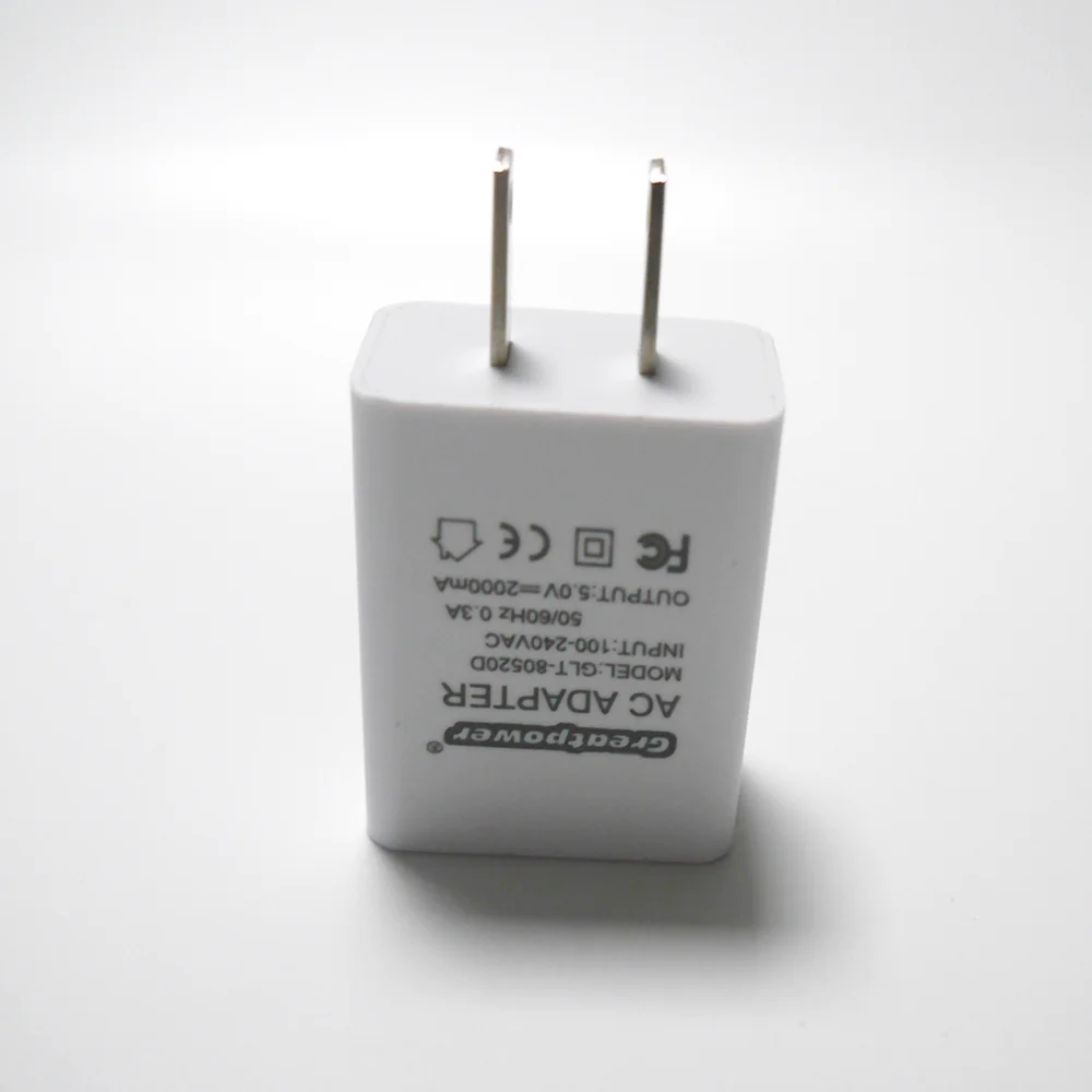 12 W ROHS FCC CE Single usb phone charger 6v 12v 0.1A 0.5A 1A 1.5A 2.1A usb rapid charging cube for phone