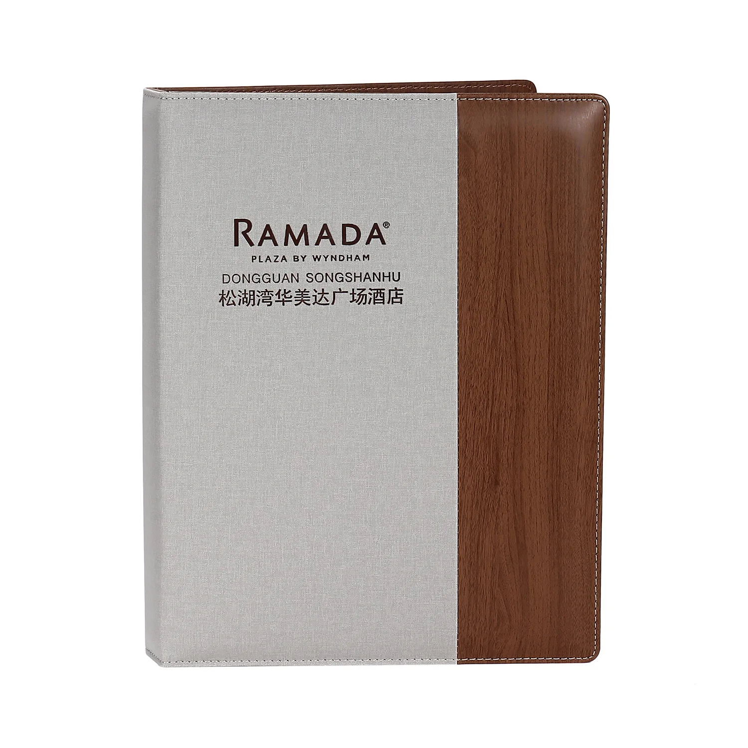 Logo Custom Hotel Guest Room Amenity Leather Hospitality Display Welcome Tray