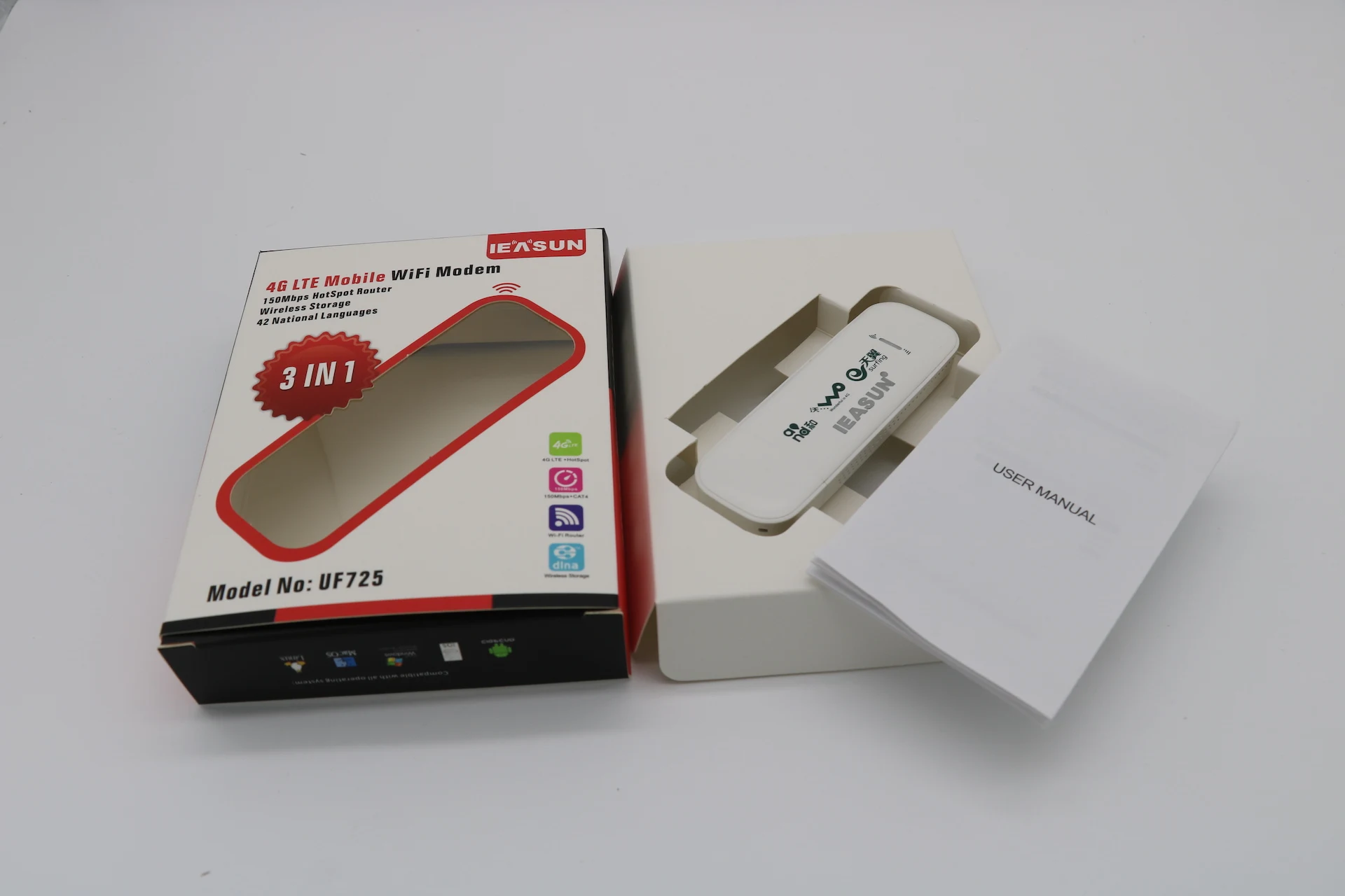 Portable 3g 4g Lte Usb Modem 150mbps Ufi Dongle Pocket Wifi Mini Usb Wifi