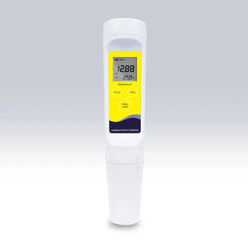 Pentype Water Quality Meter Conductivity/TDS/Salinity Tester EC meter with temperature display
