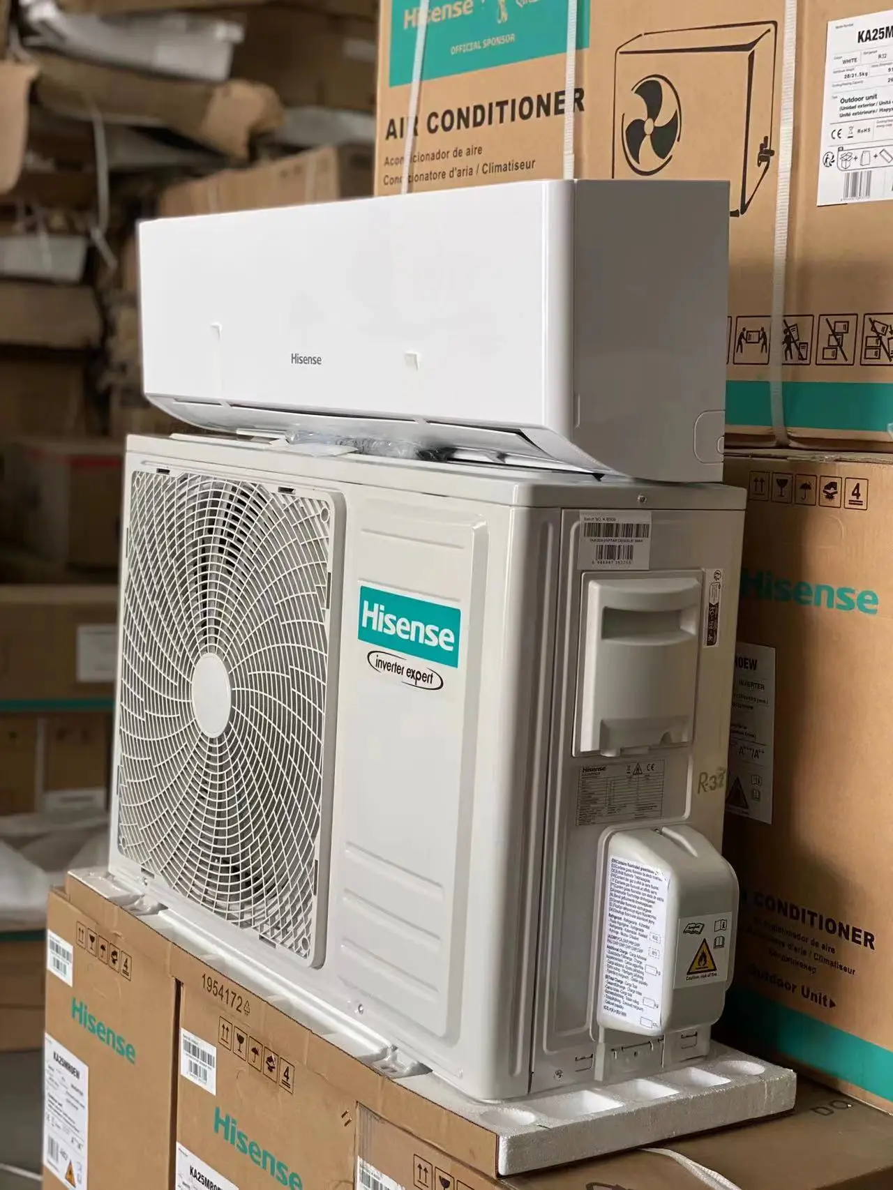 Мини Сплит AC R410A Hisense 24000BTU Инвертор Кондиционеры