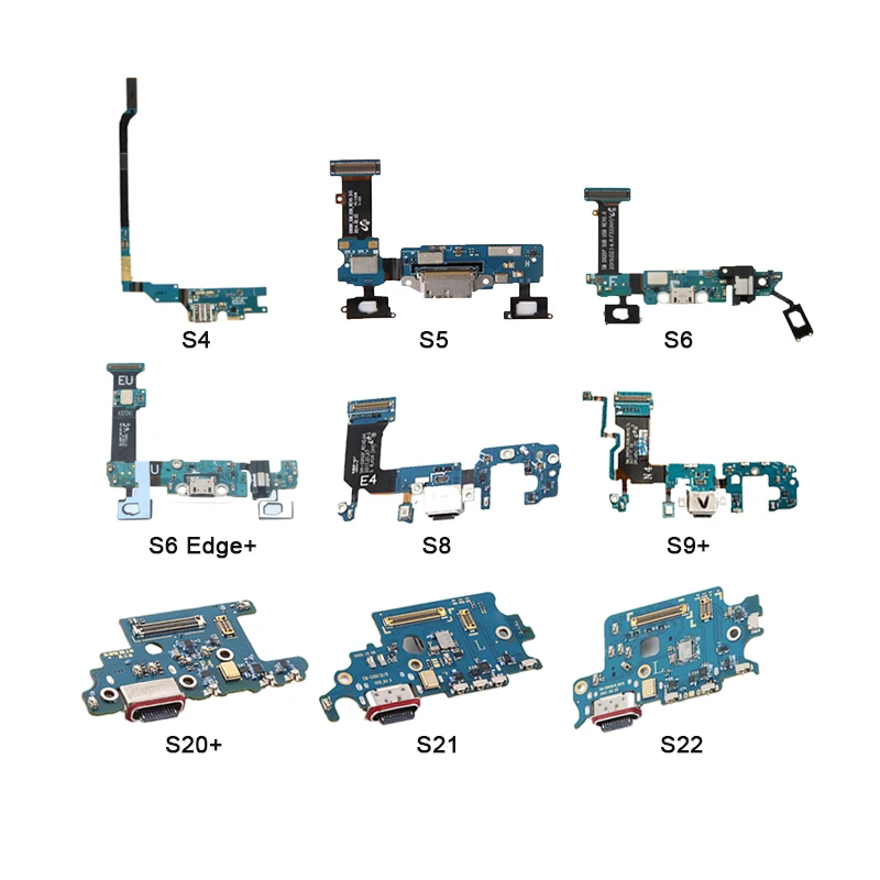 Mobile Phone Parts Original Charging Charger Connector Port Flex For Samsung Galaxy A01 A02 A03 A10 A10s A11 A12 A15 A20