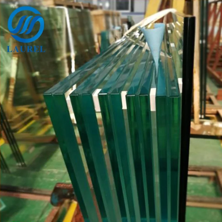 Price of 10mm clear toughened tempered laminated building glass for sale