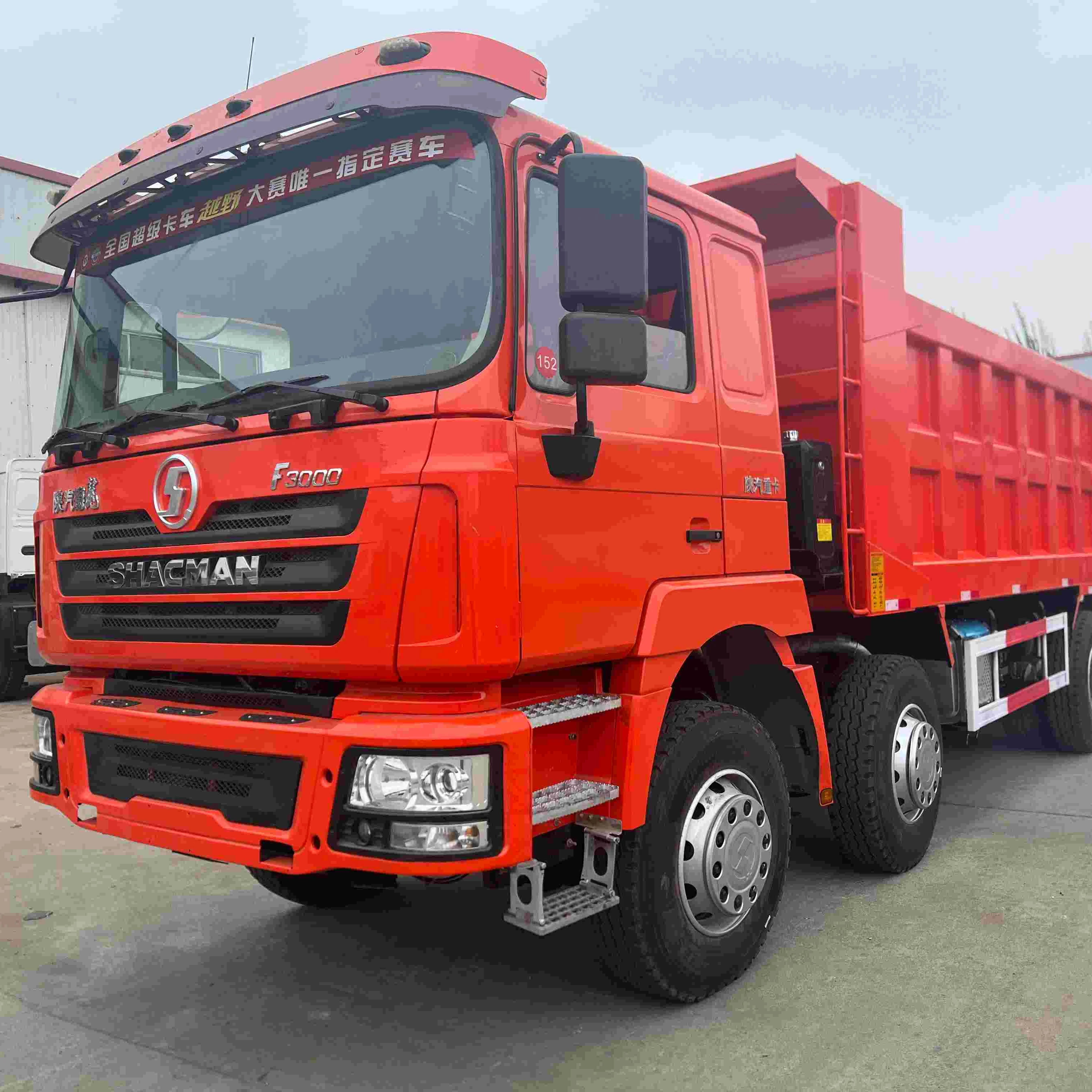 New Arrival Used Shacman Dump Truck 8x4 12 Tires Sinotruk Howo for Sale