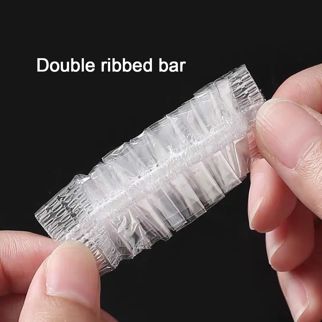 100 pcs/bag Protect Cover Bath Shower Salon Hair Disposable Earmuff Plastic Waterproof Ear Cover for Salon Showering