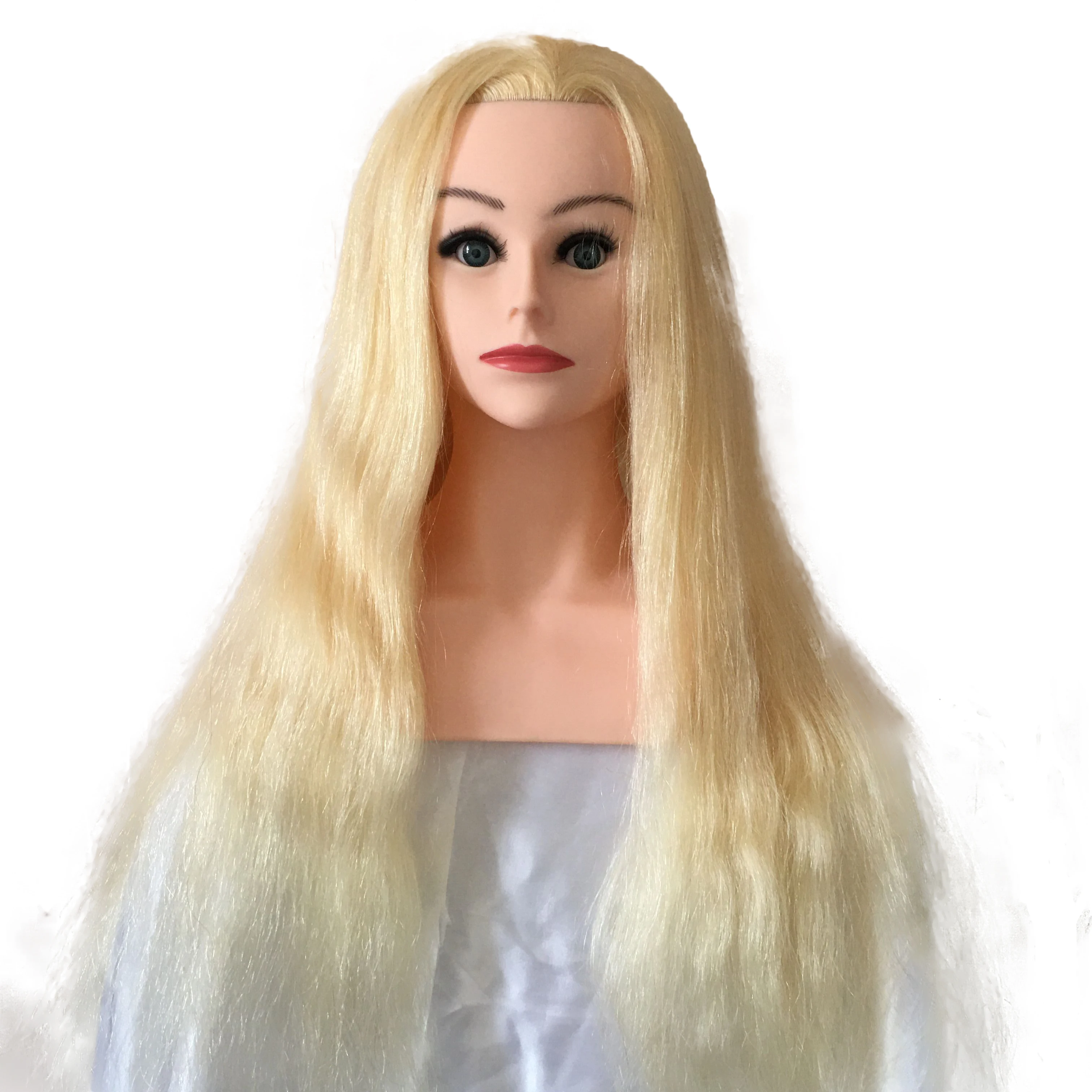 Cosmetology100 Human hair African American Salon Practice Hairdresser braiding With shoulders Training Mannequin dummy doll Head