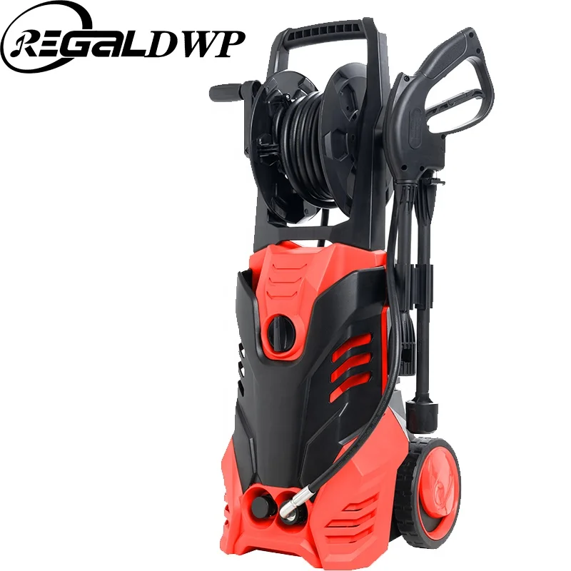 Electric Pressure Washer,Anti-Tipping,Onboard Soap Tank,Pro-Style Steel Wand,5-Nozzle Set,for Cars/Fences/Driveways/Home/Patios