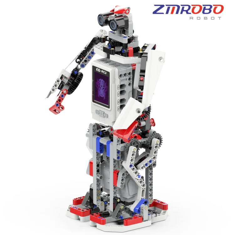 2022 ZMROBO Educational Robot Kits STEM 20in1 RC Control Power Transbot Electric Technic building bricks Intelligent legoinglys