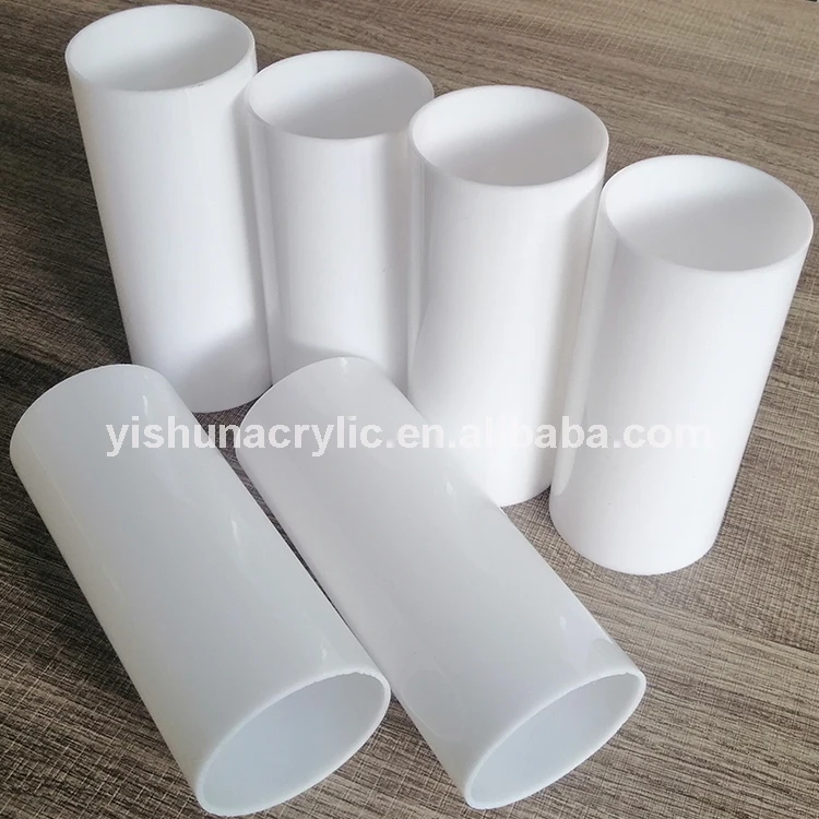 Guangzhou factory price wholesale optical grade diameter 8-500mm pmma plastic acrylic cylinder tube